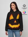 Женское худи / helloween | pumpkin jack