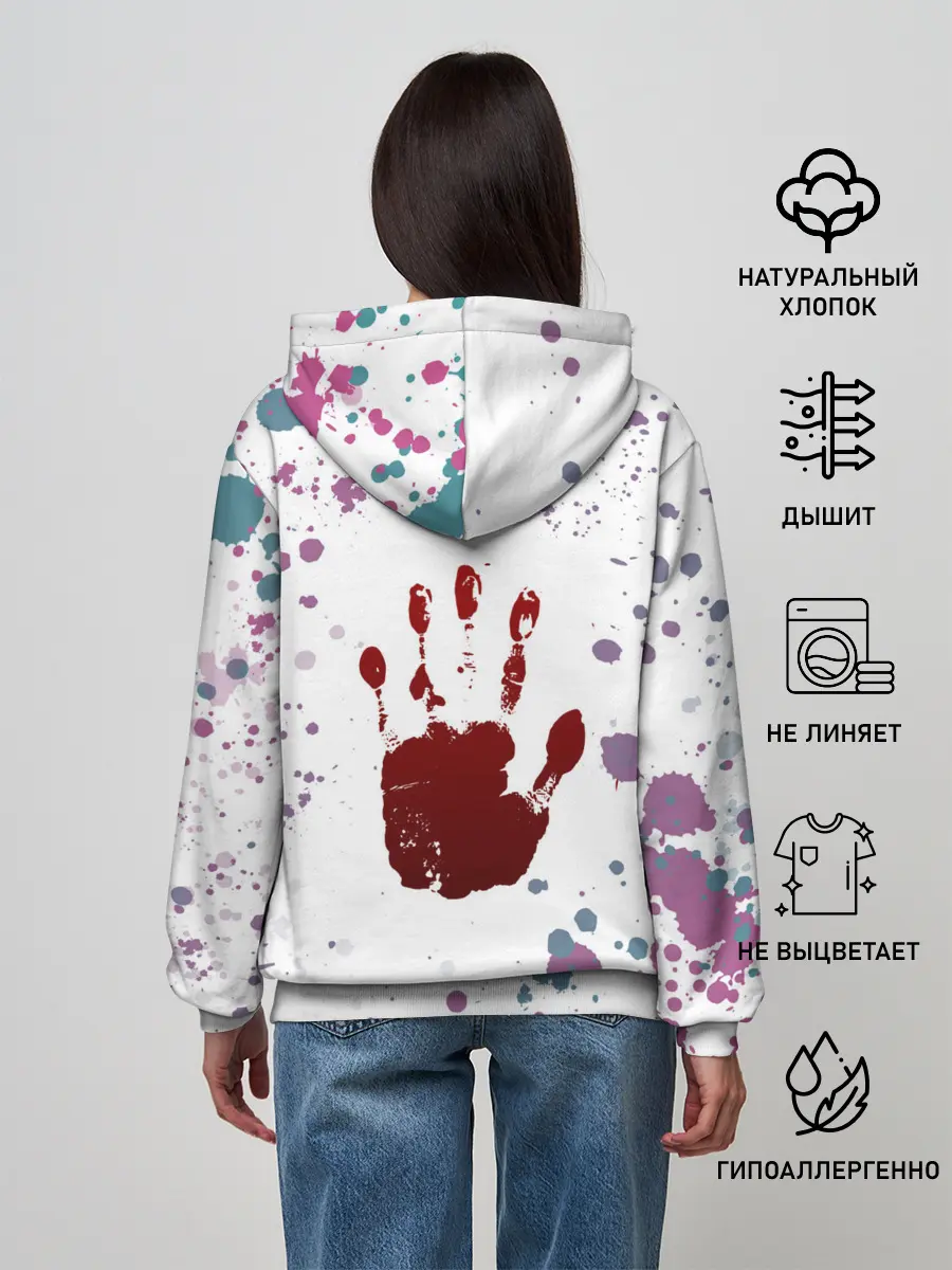 Женское худи / SQUID GAME | ИГРА В КАЛЬМАРА