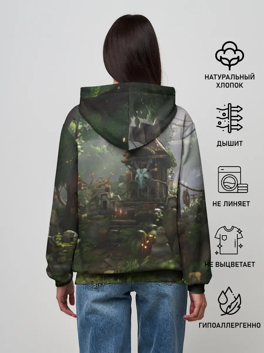 Женское худи / Кена и Мост Духов