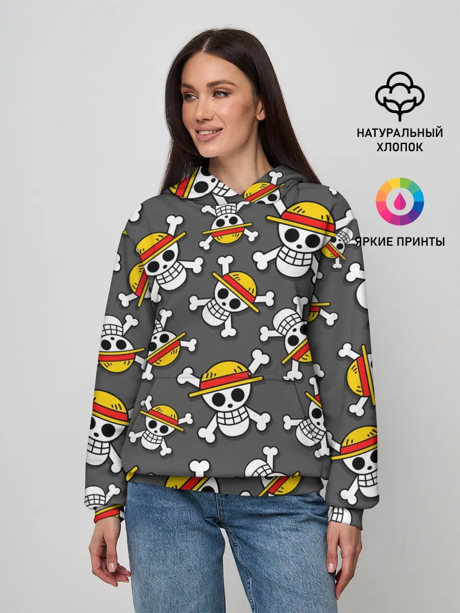 Женское худи / Ван-Пис, Мугивара