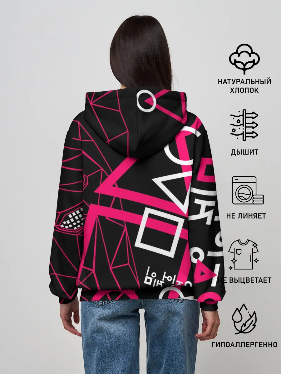 Женское худи / Игра в кальмара