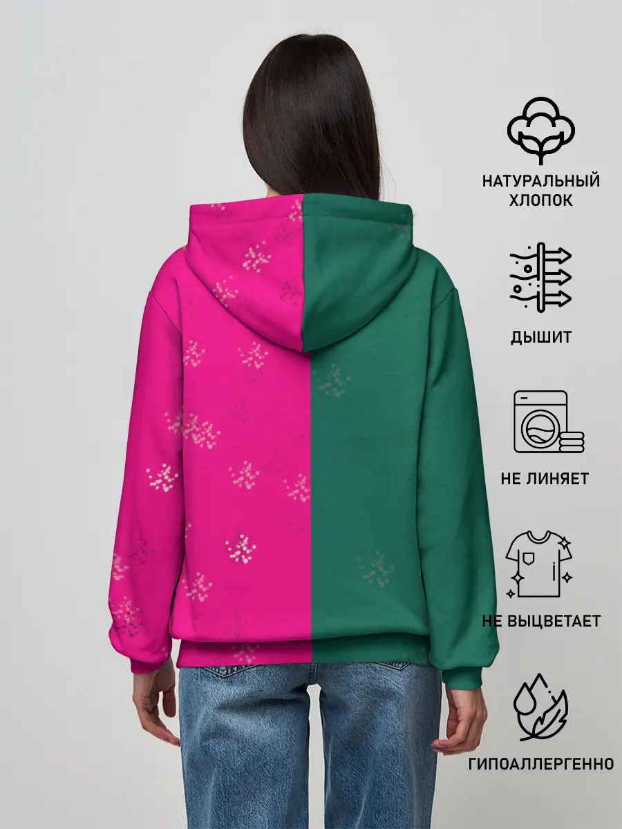 Женское худи / Игра в кальмара. Кукла. Противостояние