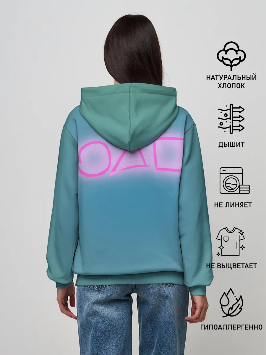 Женское худи / Squid game a