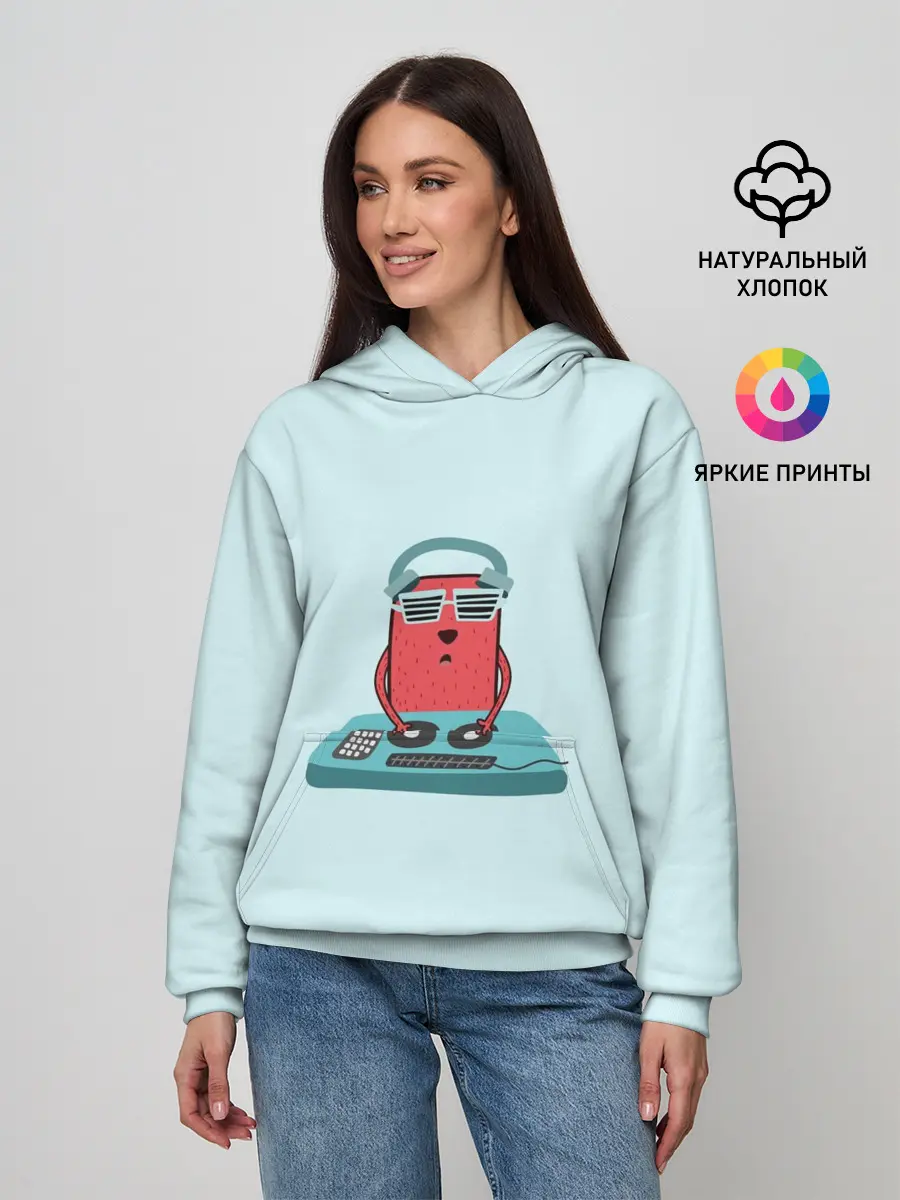 Женское худи / Воспроизведение