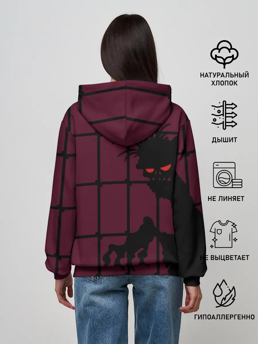 Женское худи / Нечисть за железной решеткой