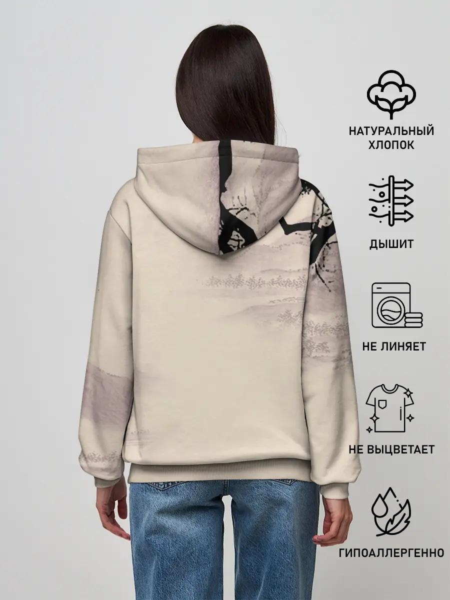 Женское худи / Сатору Годжо японский стиль