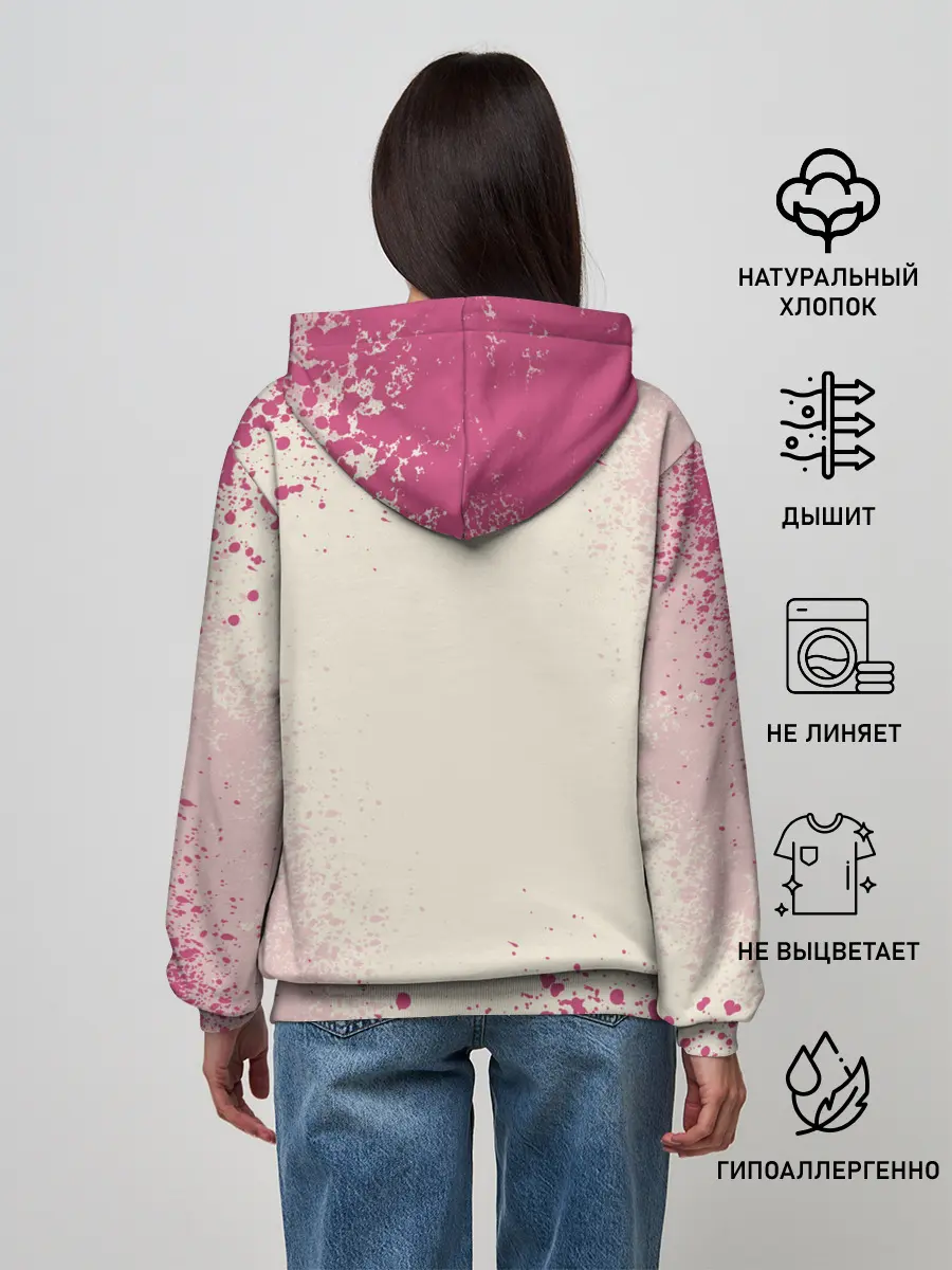 Женское худи / ГЛАВНЫЕ ГЕРОИ | ИГРА В КАЛЬМАРА