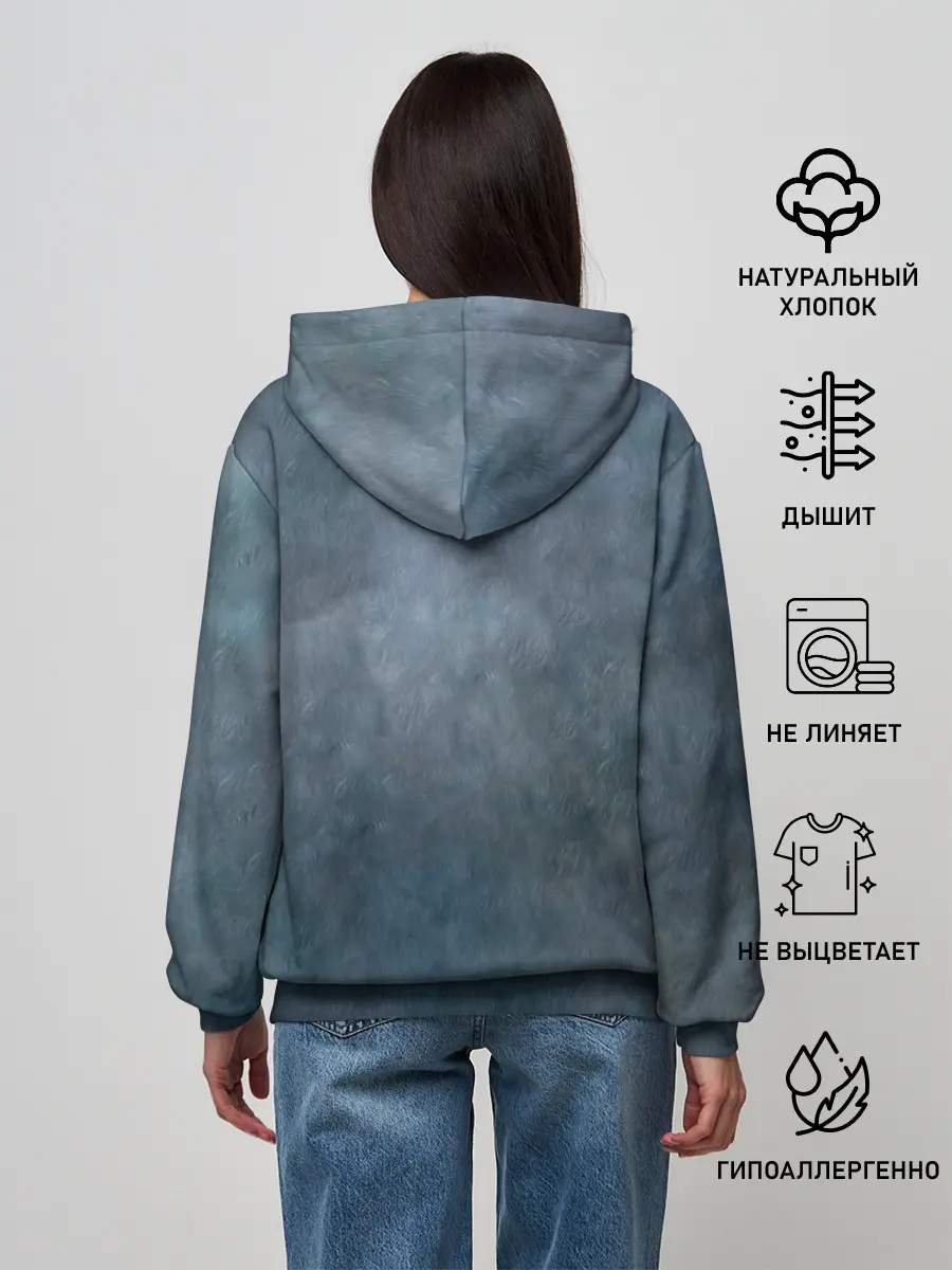 Женское худи / ВОЛК-ОБОРОТЕНЬ