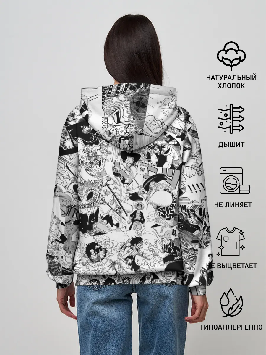 Женское худи / One Piece Манга страницы