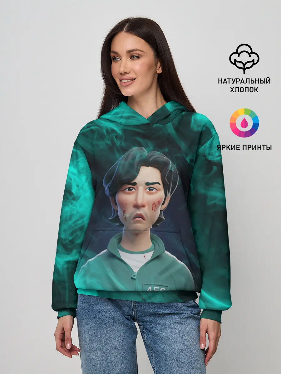 Женское худи / Seong Gi-hun | Squid Game