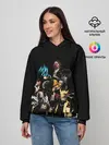 Женское худи / КУЛЬТОВЫЕ АНИМЕ ГЕРОИ
