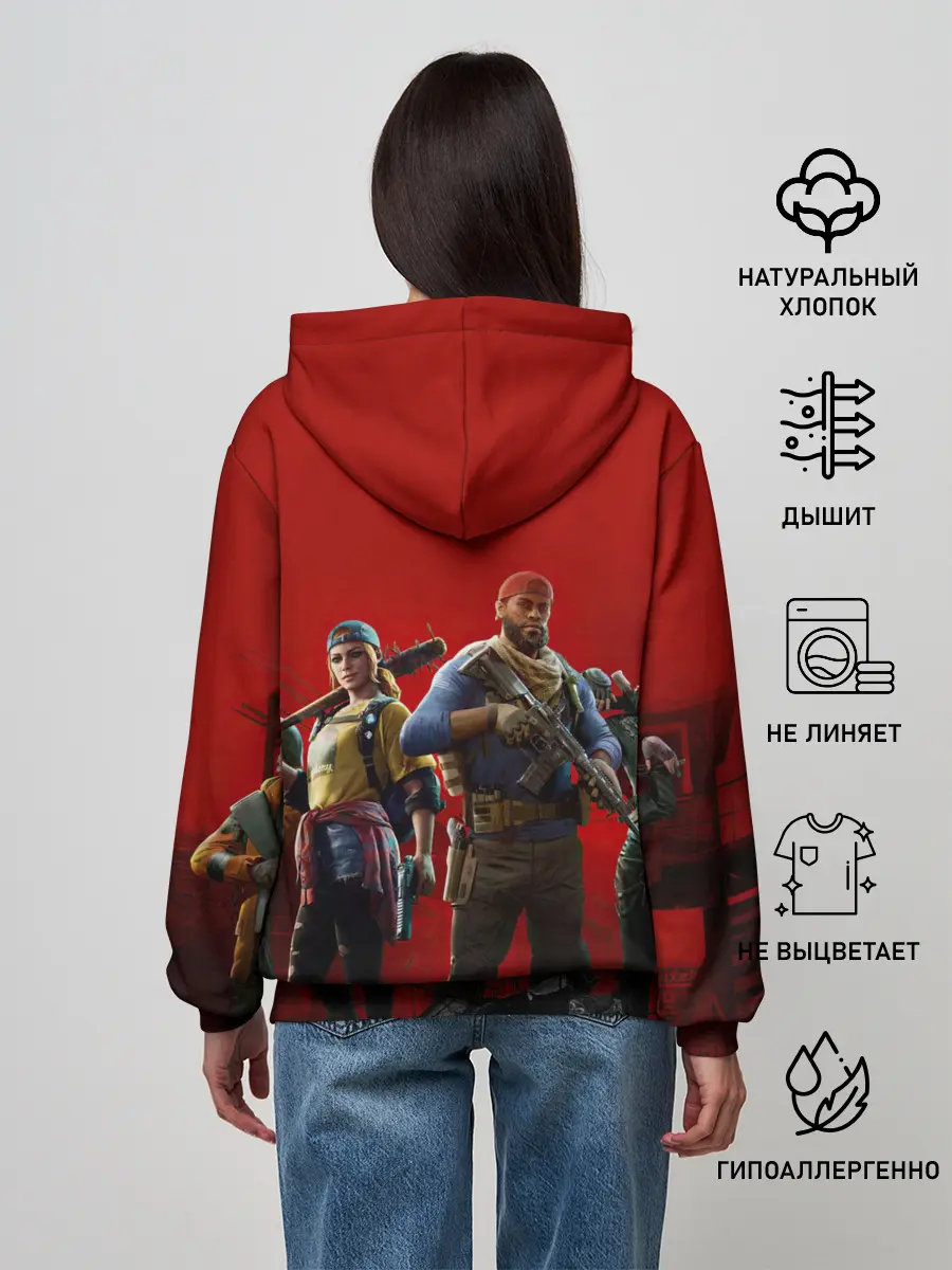 Женское худи / ПАБГ КОРОЛЕВСКАЯ БИТВА / PUBG