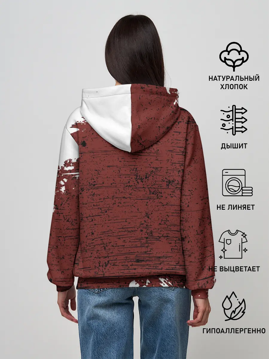 Женское худи / Слипкнот Гранж | Slipknot Rock Goat