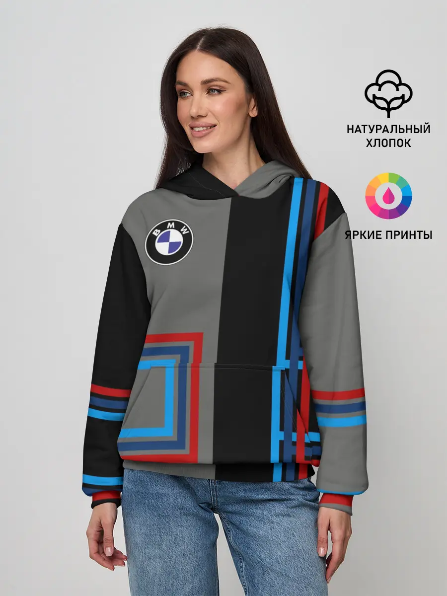 Женское худи / Автомобиль BMW | БМВ