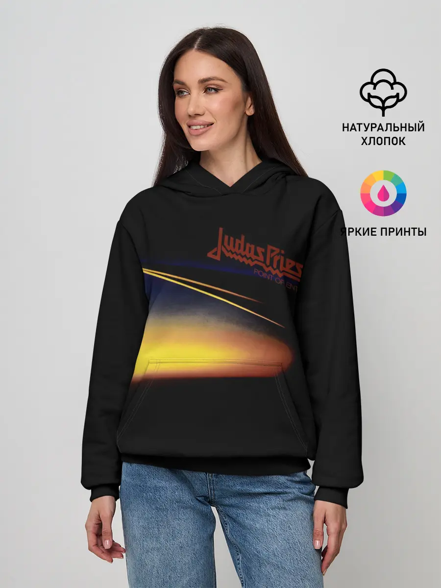 Женское худи / Point of Entry - Judas Priest