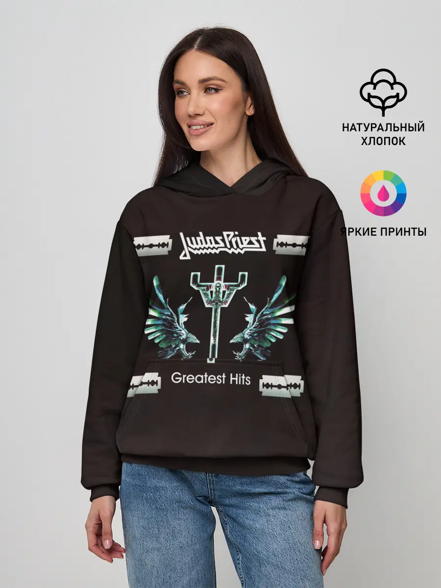 Женское худи / Greatest Hits - Judas Priest
