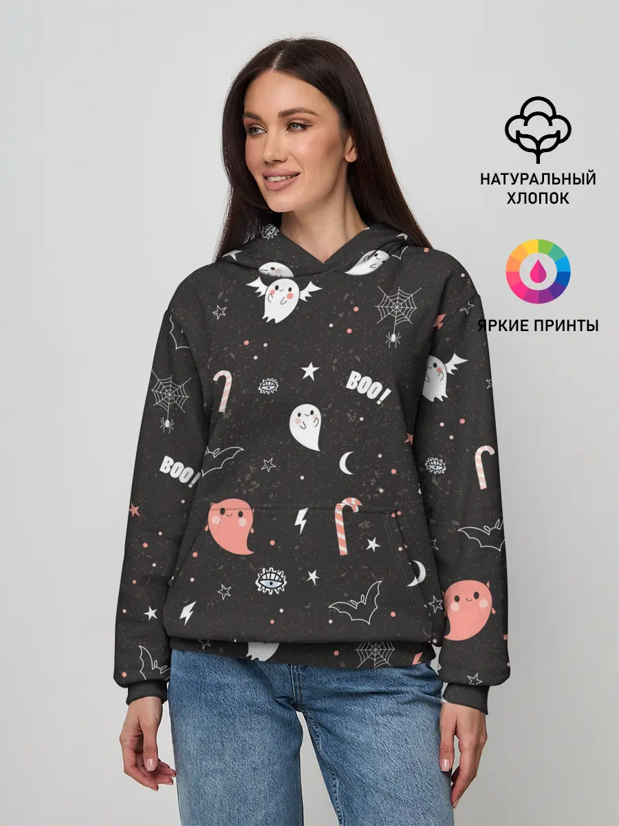 Женское худи / Halloween Dark