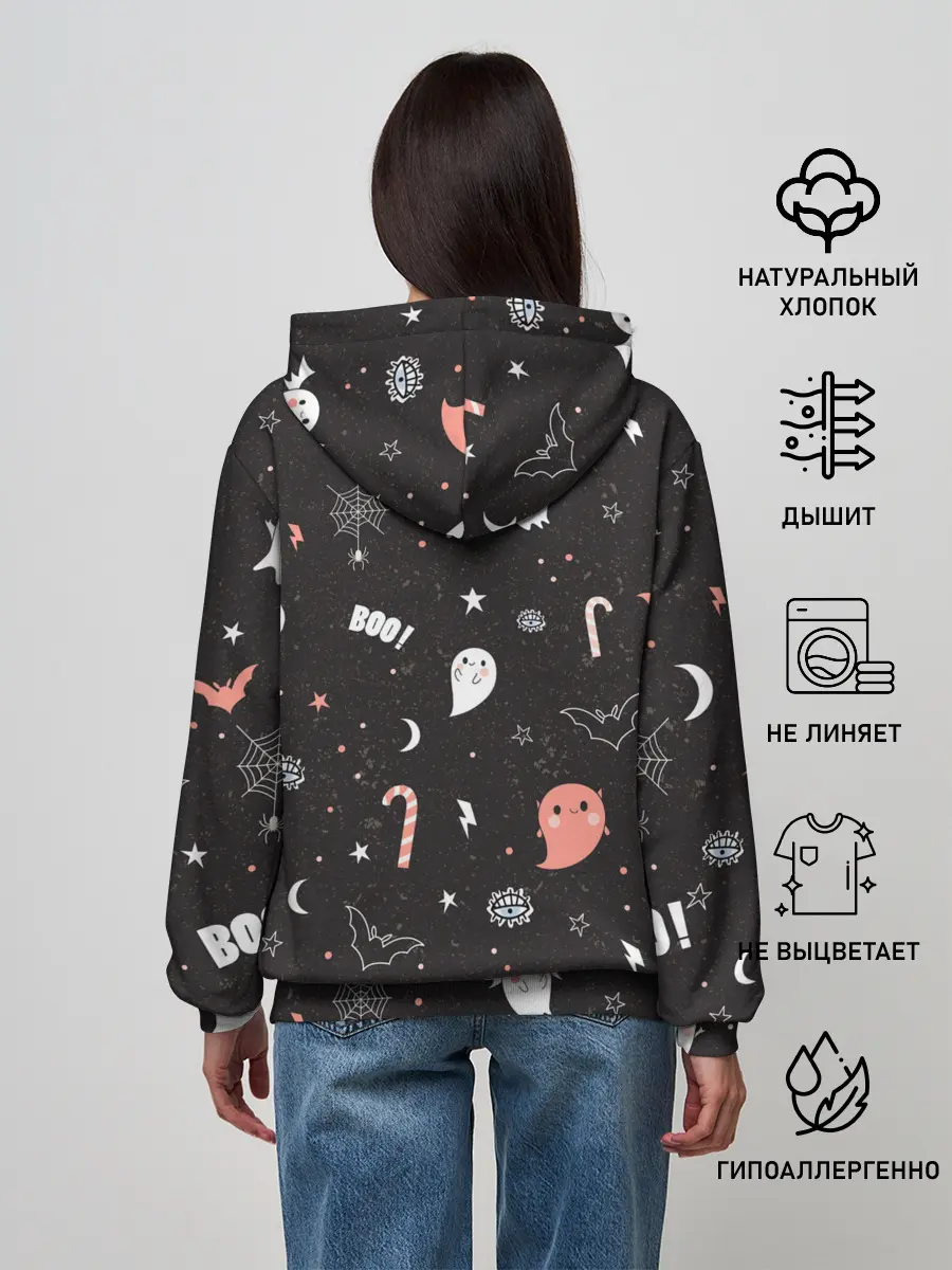 Женское худи / Halloween Dark