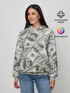 Женское худи / dollars money