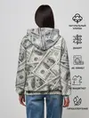 Женское худи / dollars money