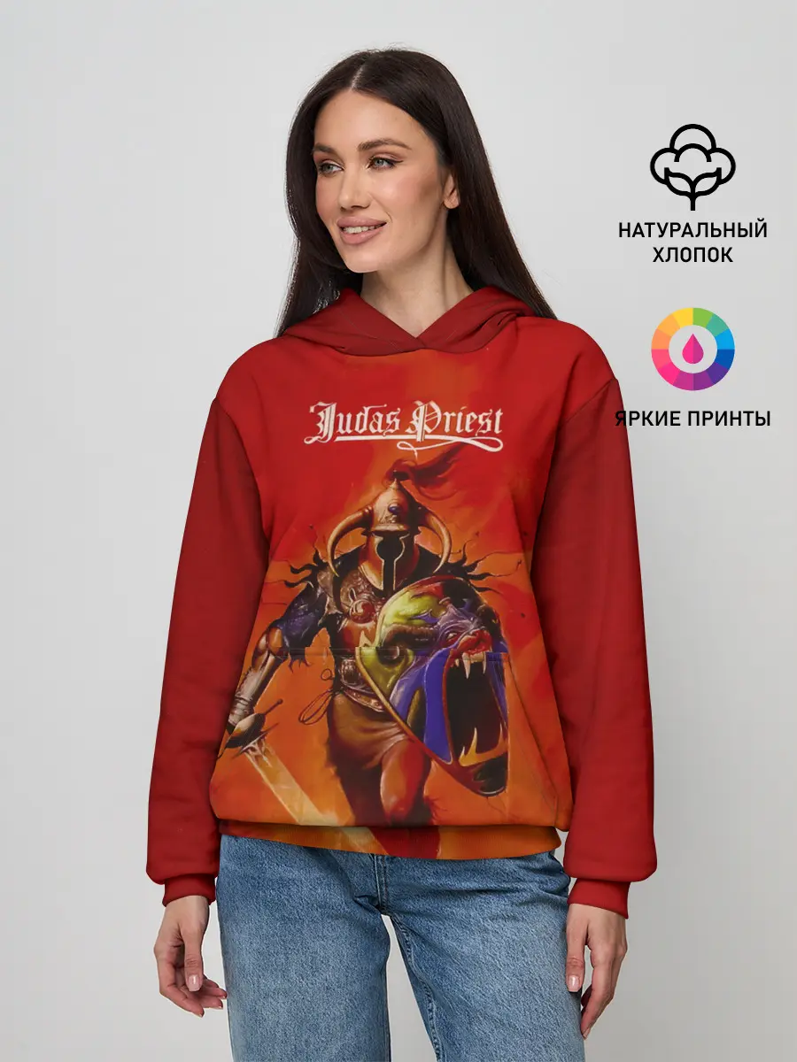 Женское худи / Hero, Hero - Judas Priest