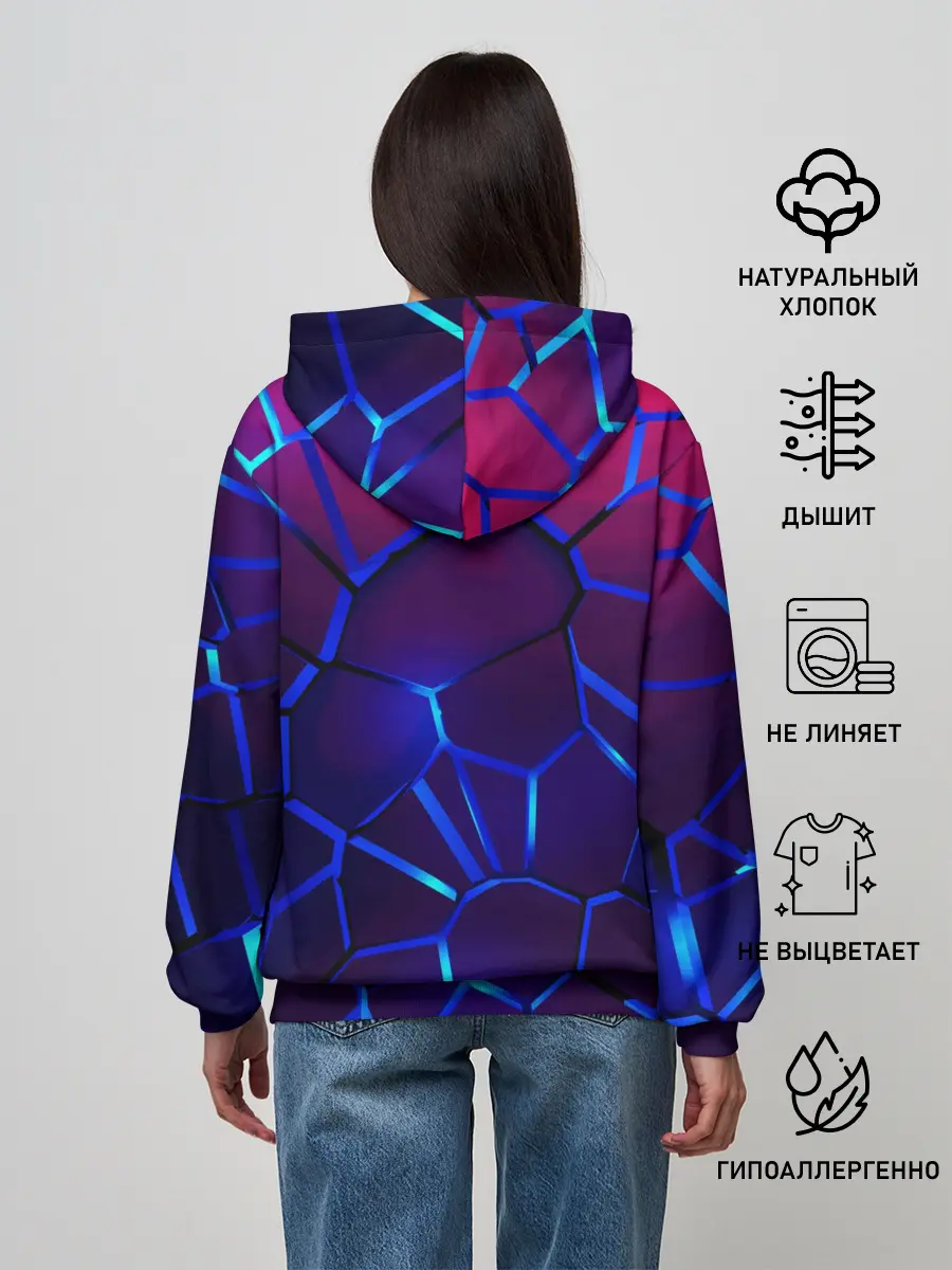 Женское худи / 3D плиты с подсветкой | FORD