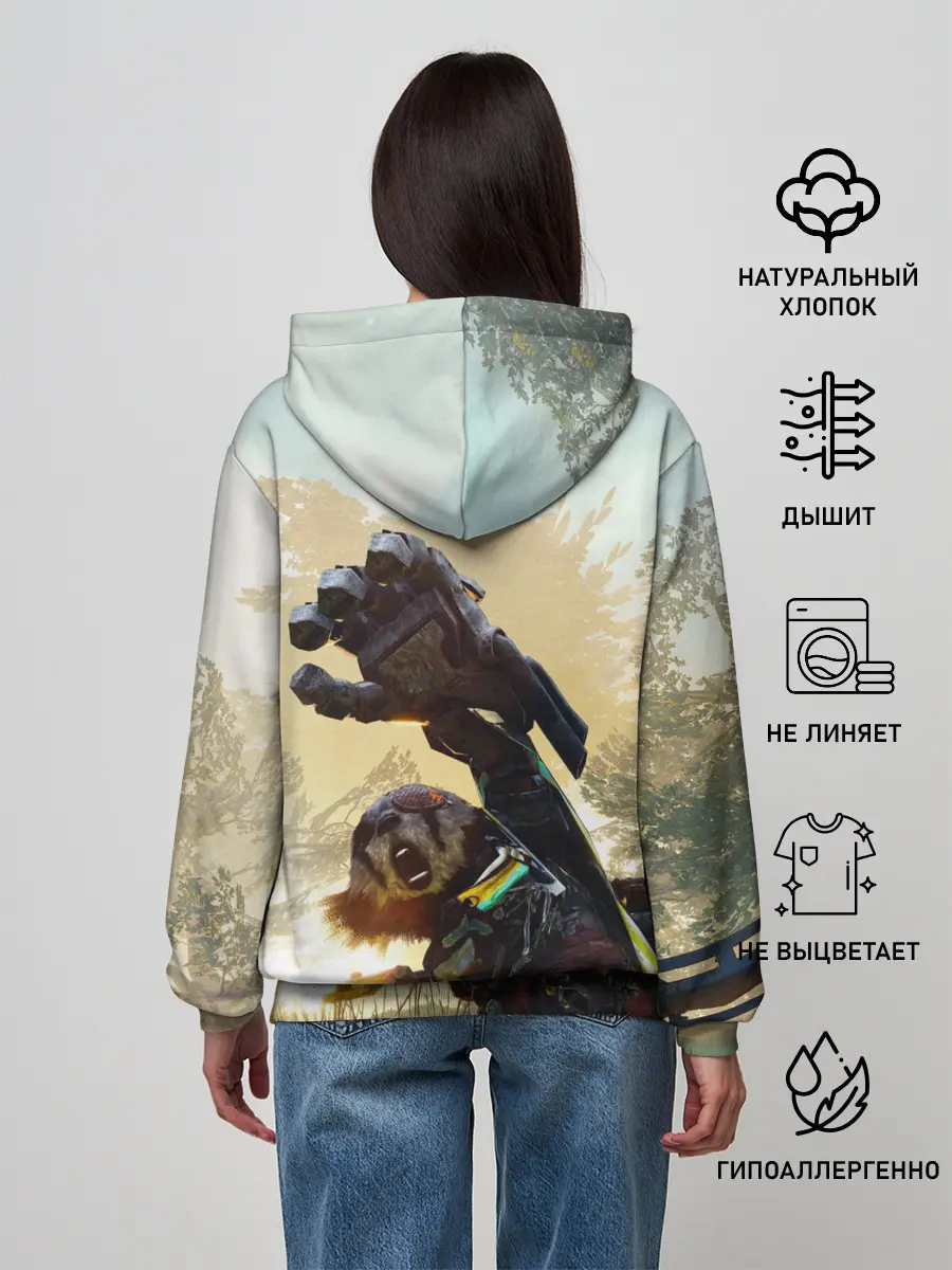 Женское худи / Biomutant | Биомутант рука