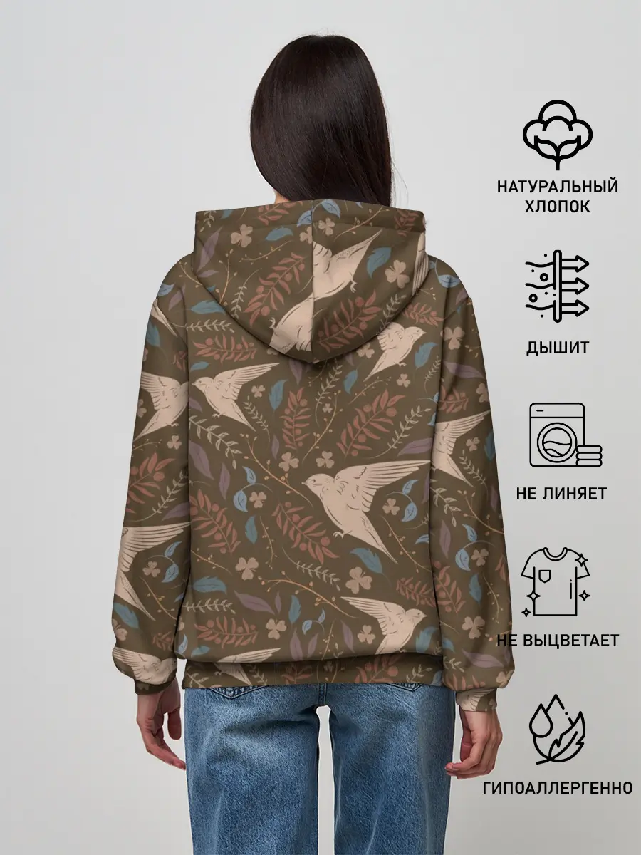 Женское худи / Литой стриж