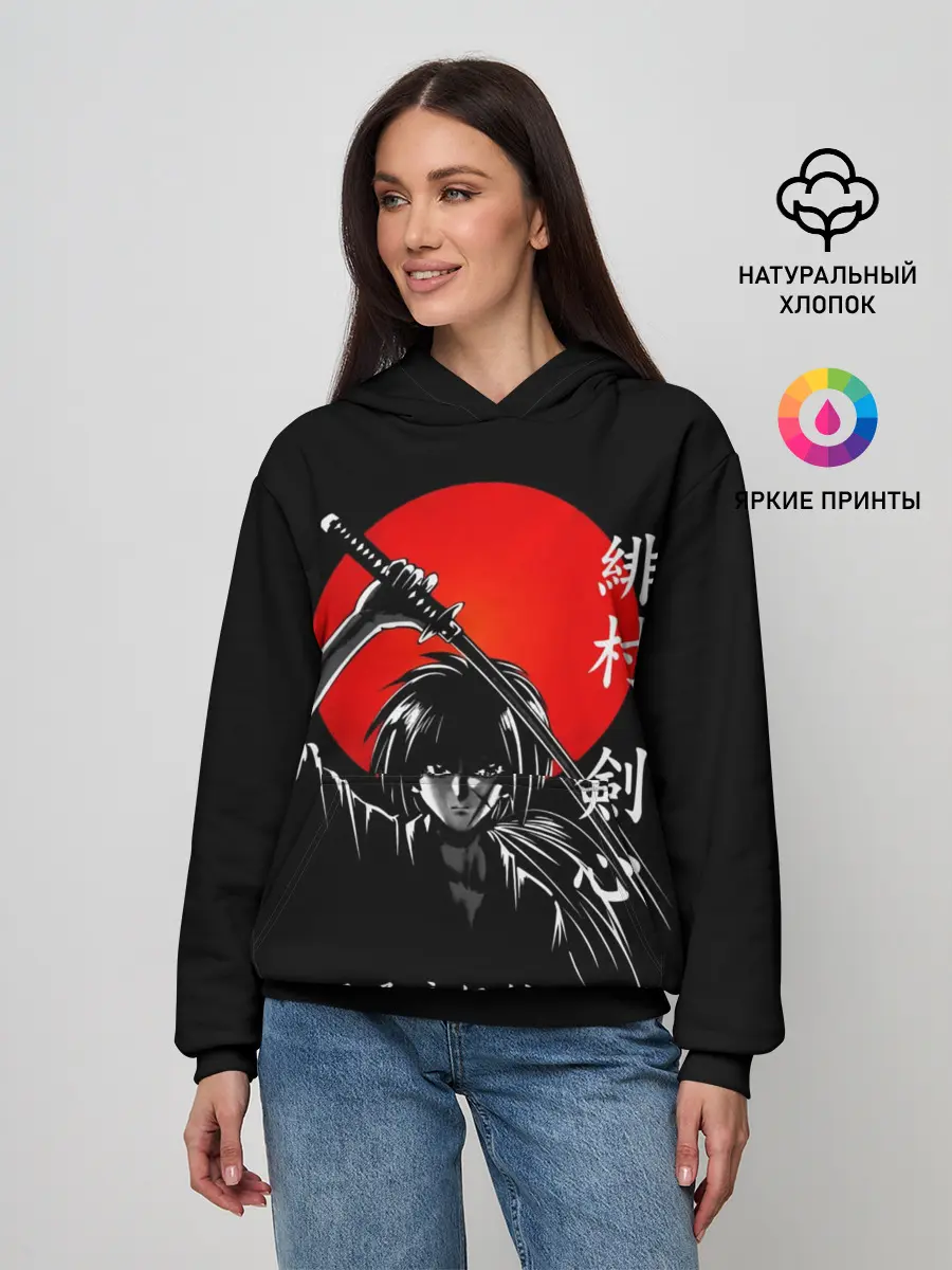 Женское худи / Химура Кенсин - Rurouni Kenshin