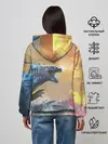 Женское худи / ГОДЗИЛЛА АТАКУЕТ!