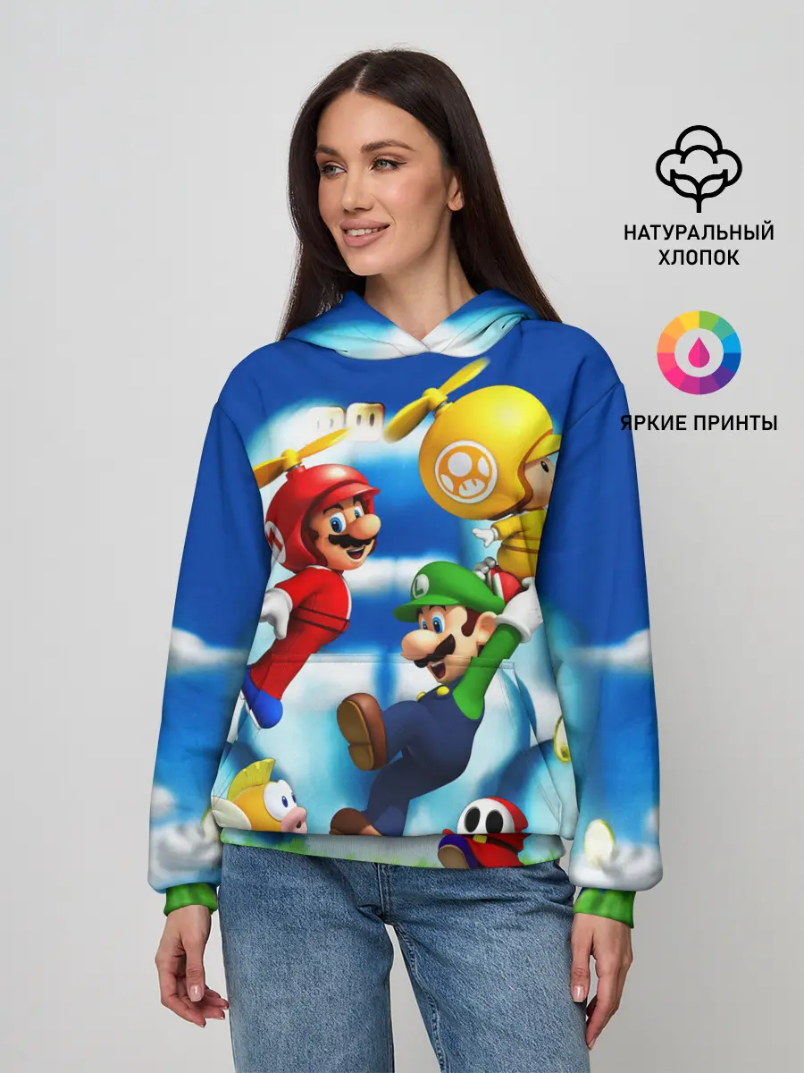 Женское худи / SuperFlyMario
