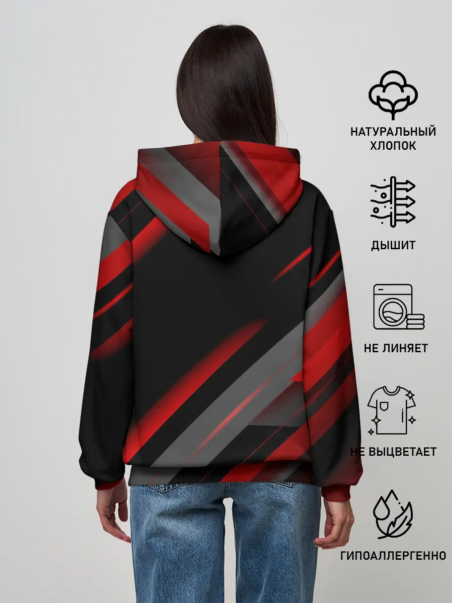 Женское худи / Геометрия Ауди