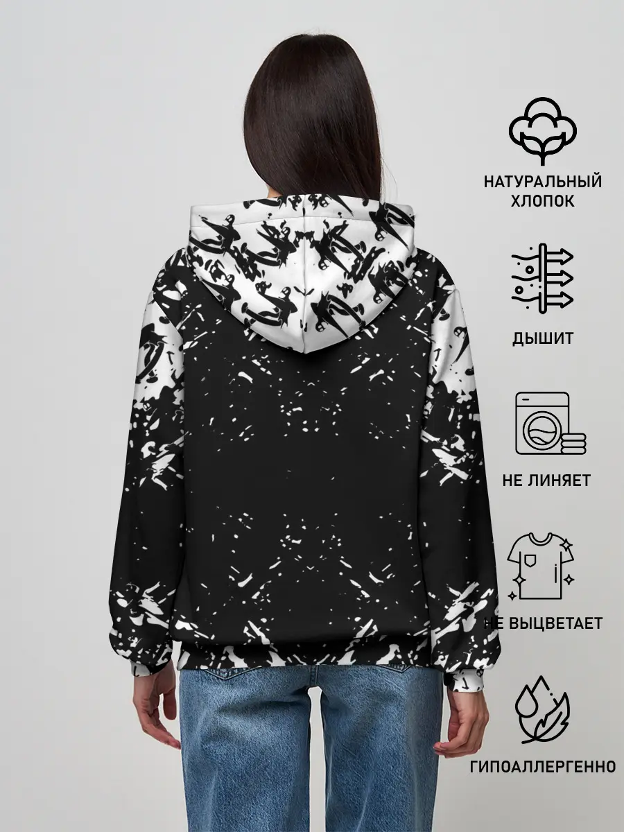 Женское худи / GHOSTEMANE BLACK FOREST.