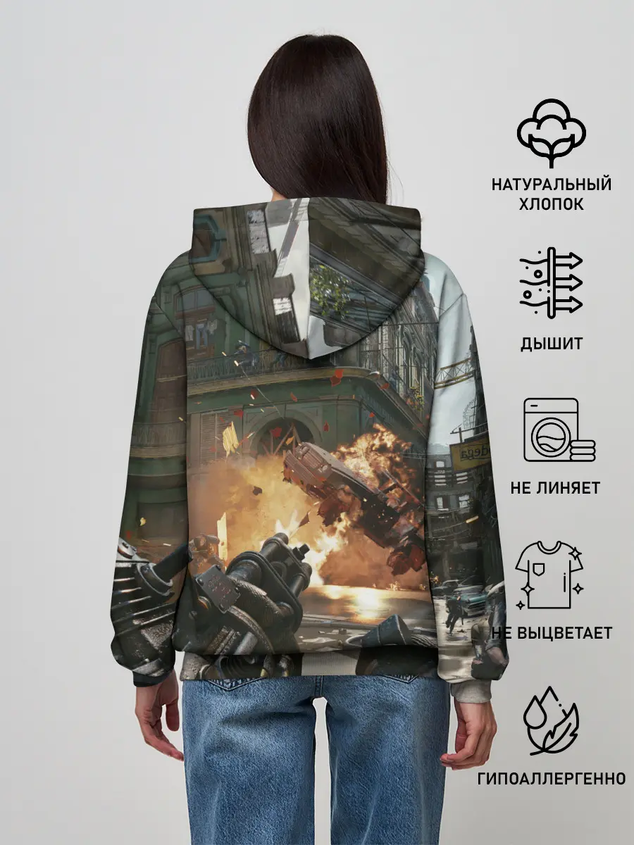 Женское худи / Far Cry 6 gameplay art