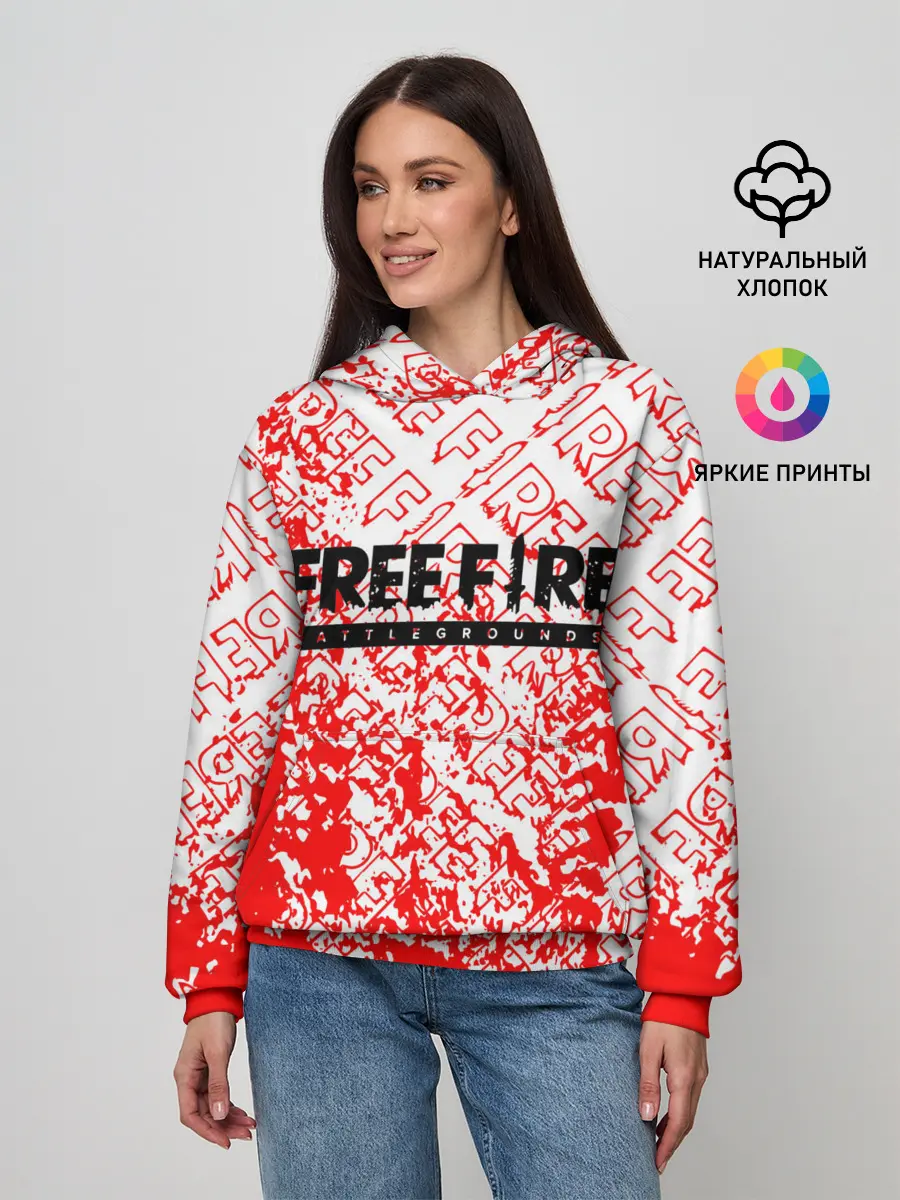 Женское худи / День Booyah | Garena Free Fire.