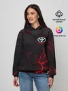Женское худи / Тойота 3D плиты с подсветкой