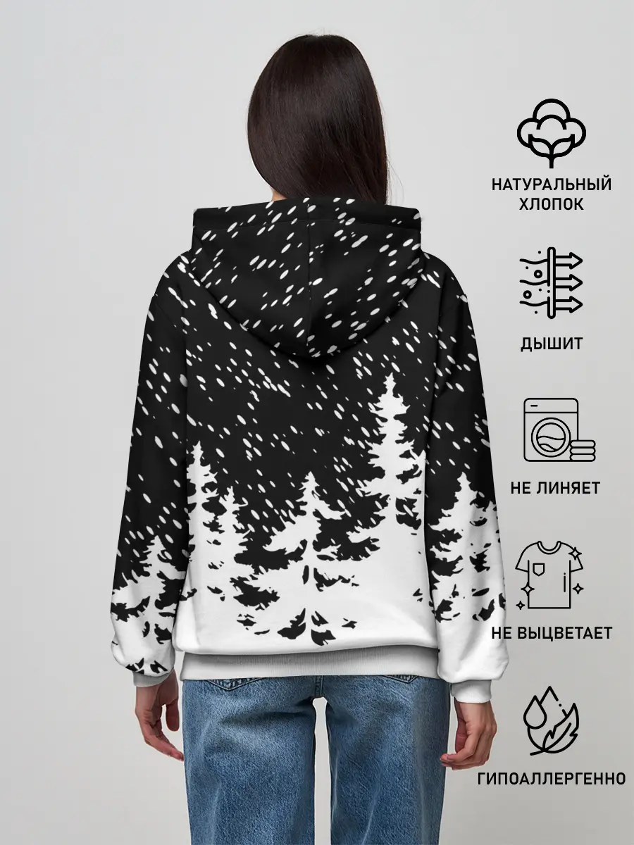 Женское худи / Тигр в красном