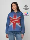 Женское худи / Mini cooper Великобритания