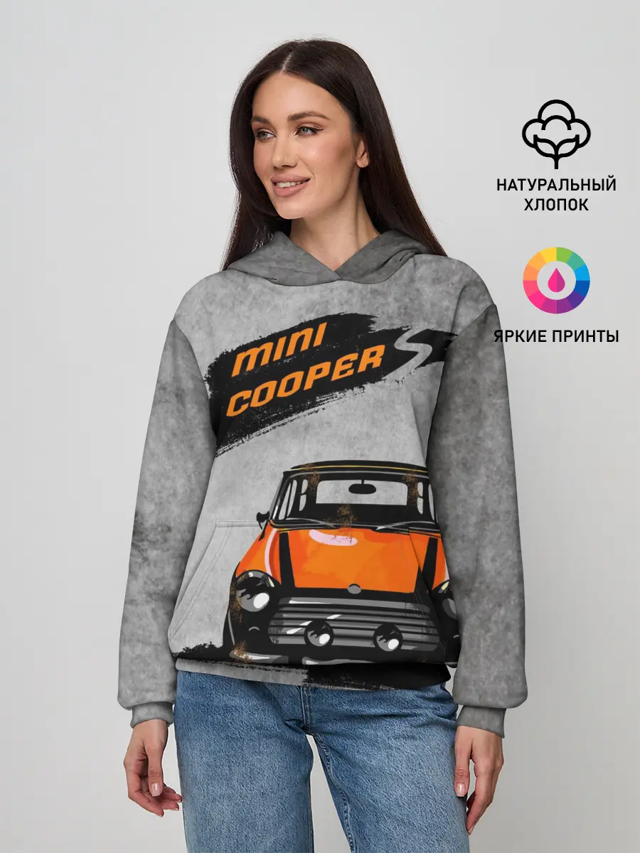 Женское худи / Maшина Mini