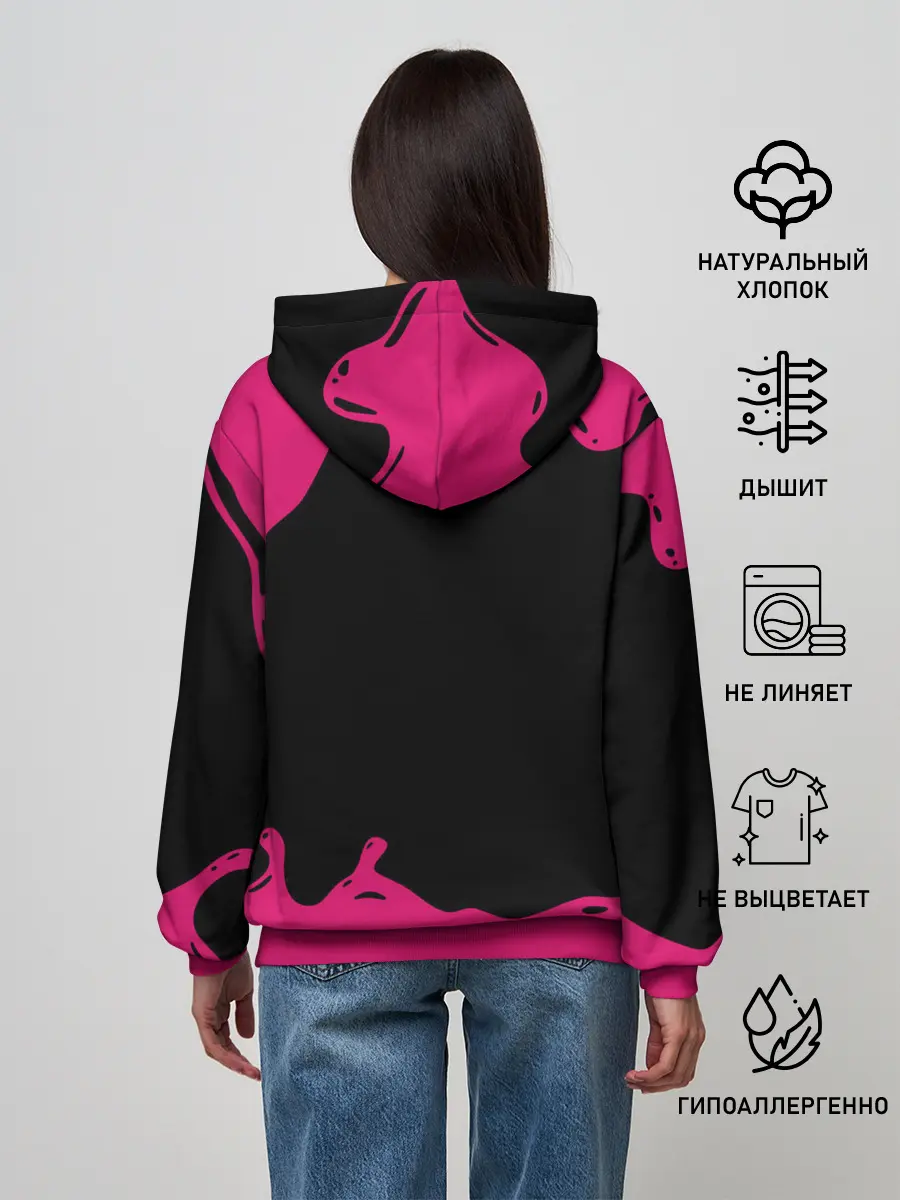 Женское худи / Игра в кальмара стража под прикрытием.