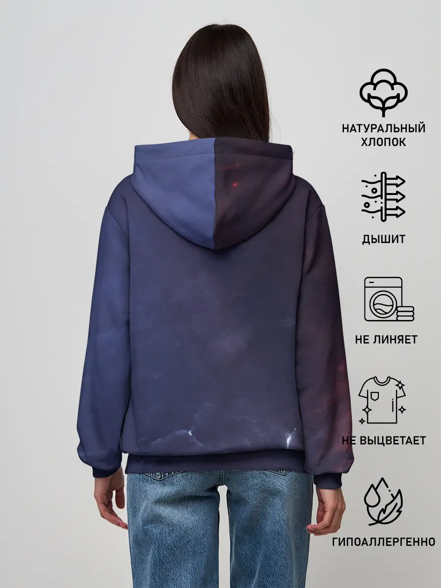 Женское худи / Инопланетянин | Гангста