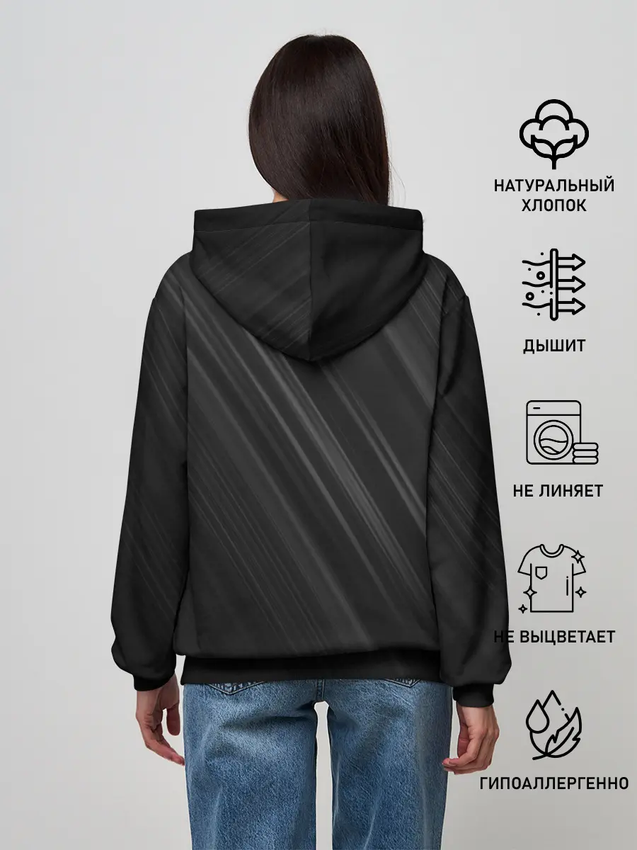 Женское худи / Текстура BMW Alpina