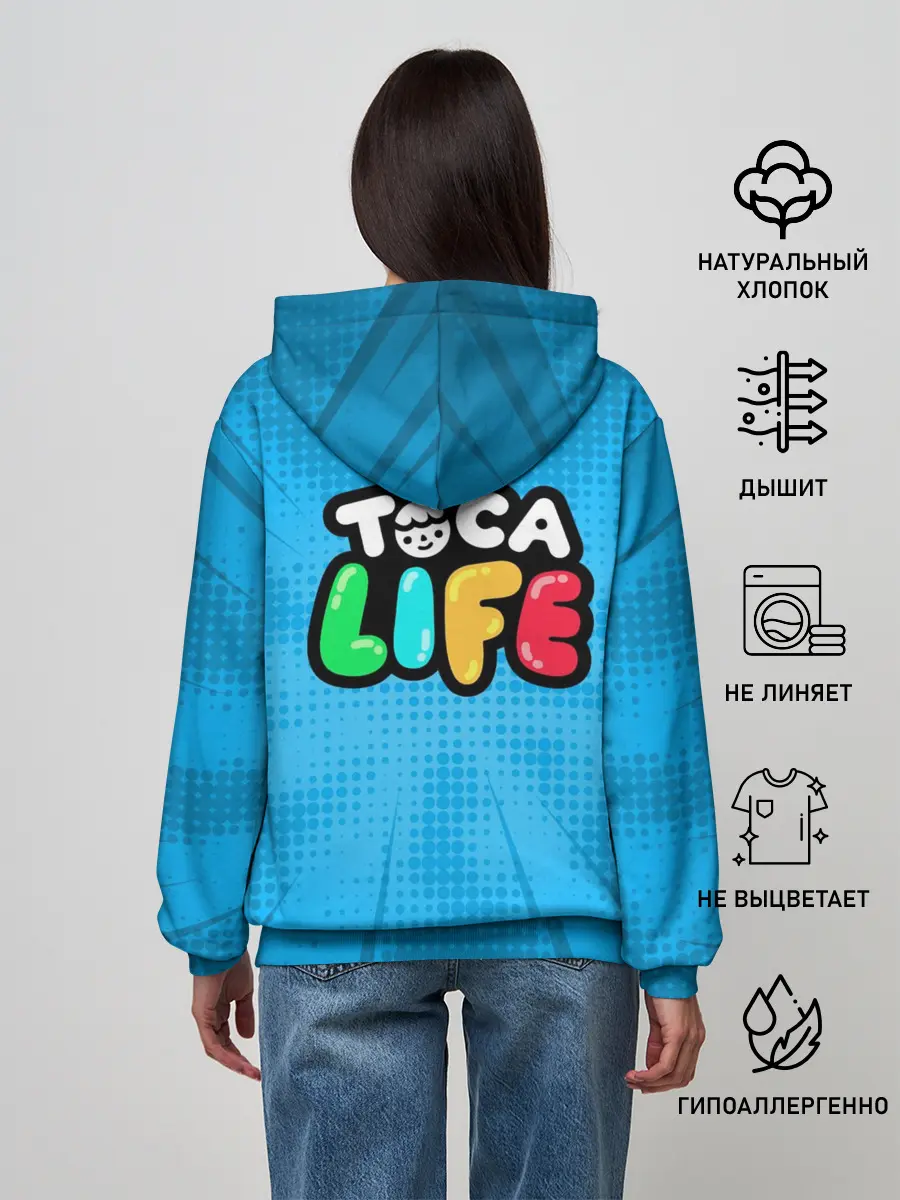 Женское худи / Toca Boca game | Тока бока Рита