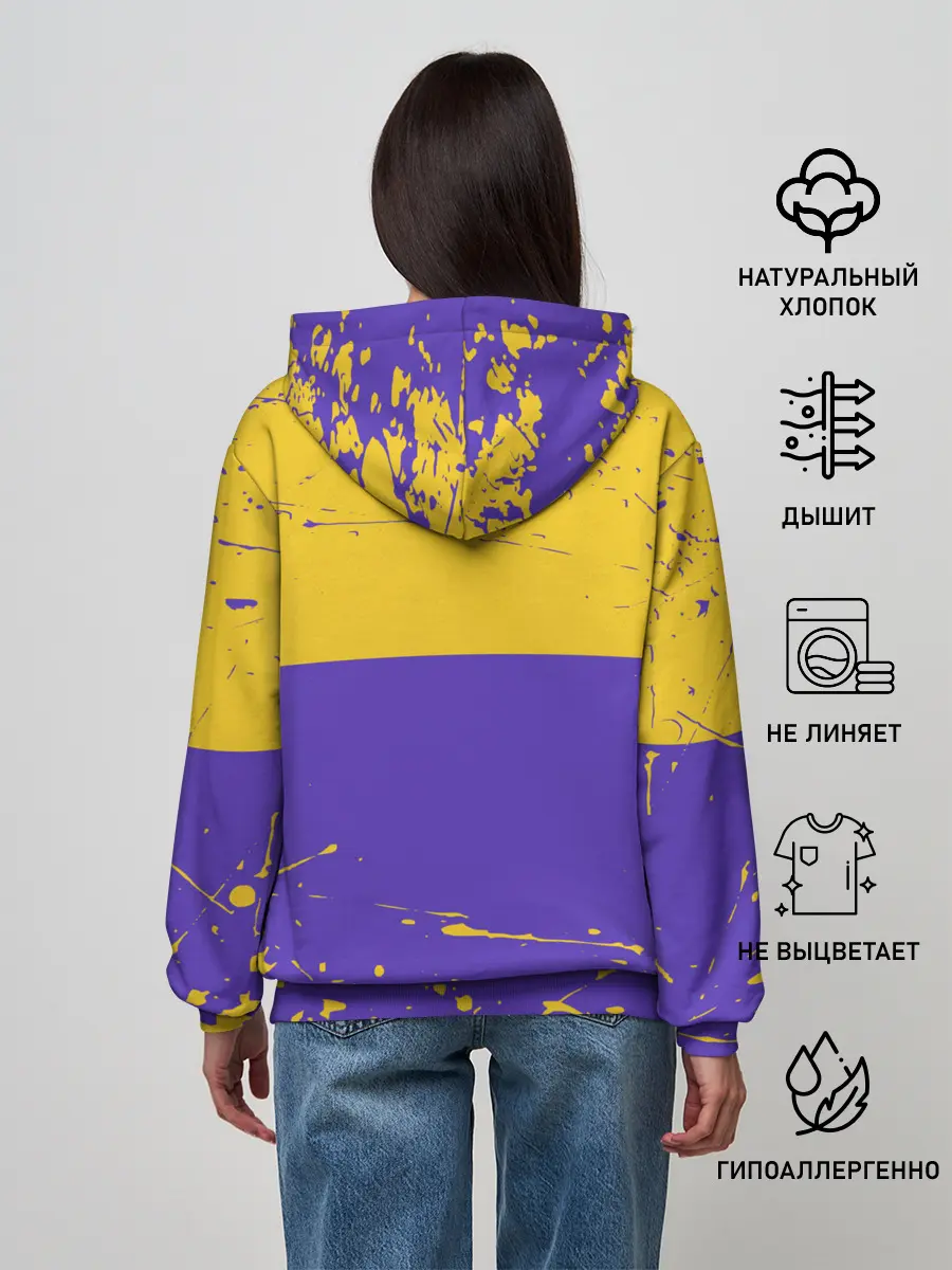 Женское худи / Kobe Bryant - Los Angeles Lakers - NBA