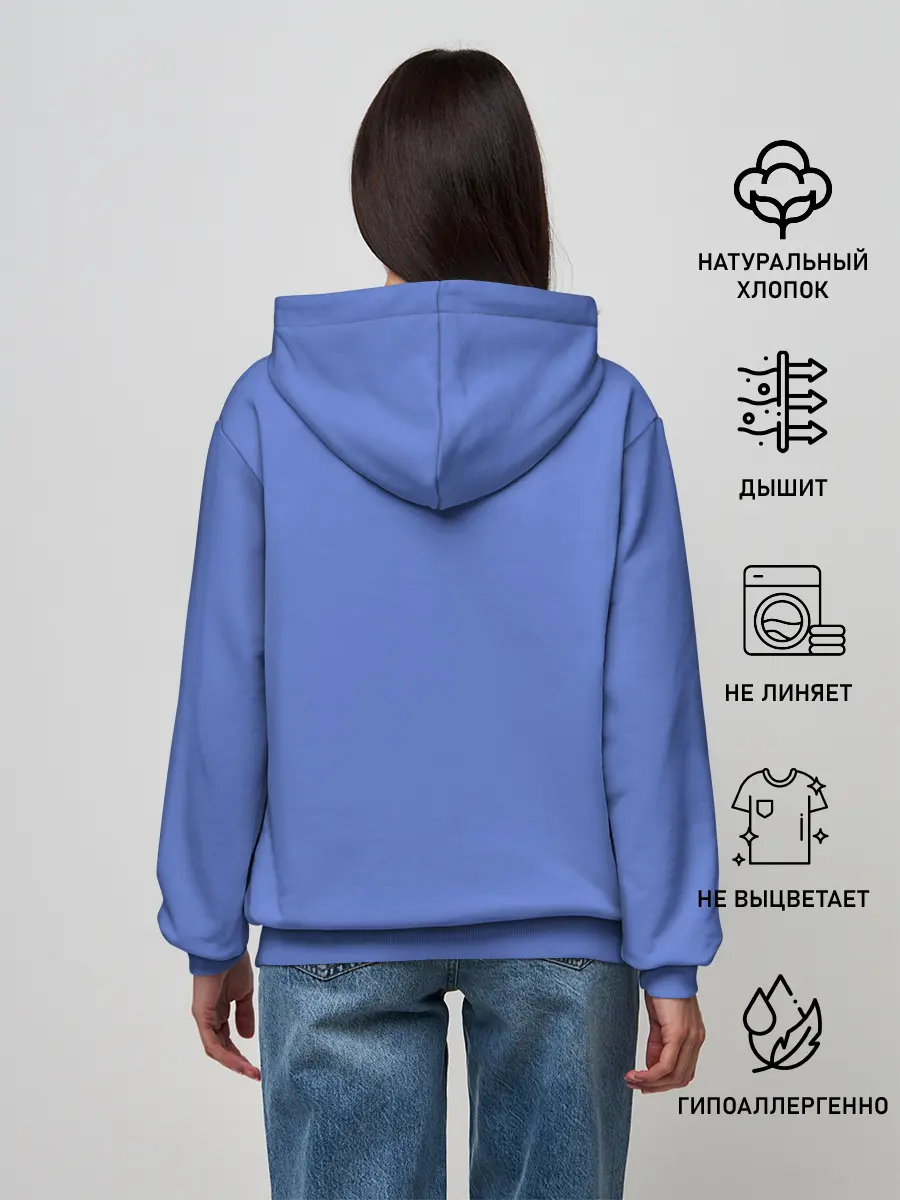 Женское худи / Санта Клаус лох