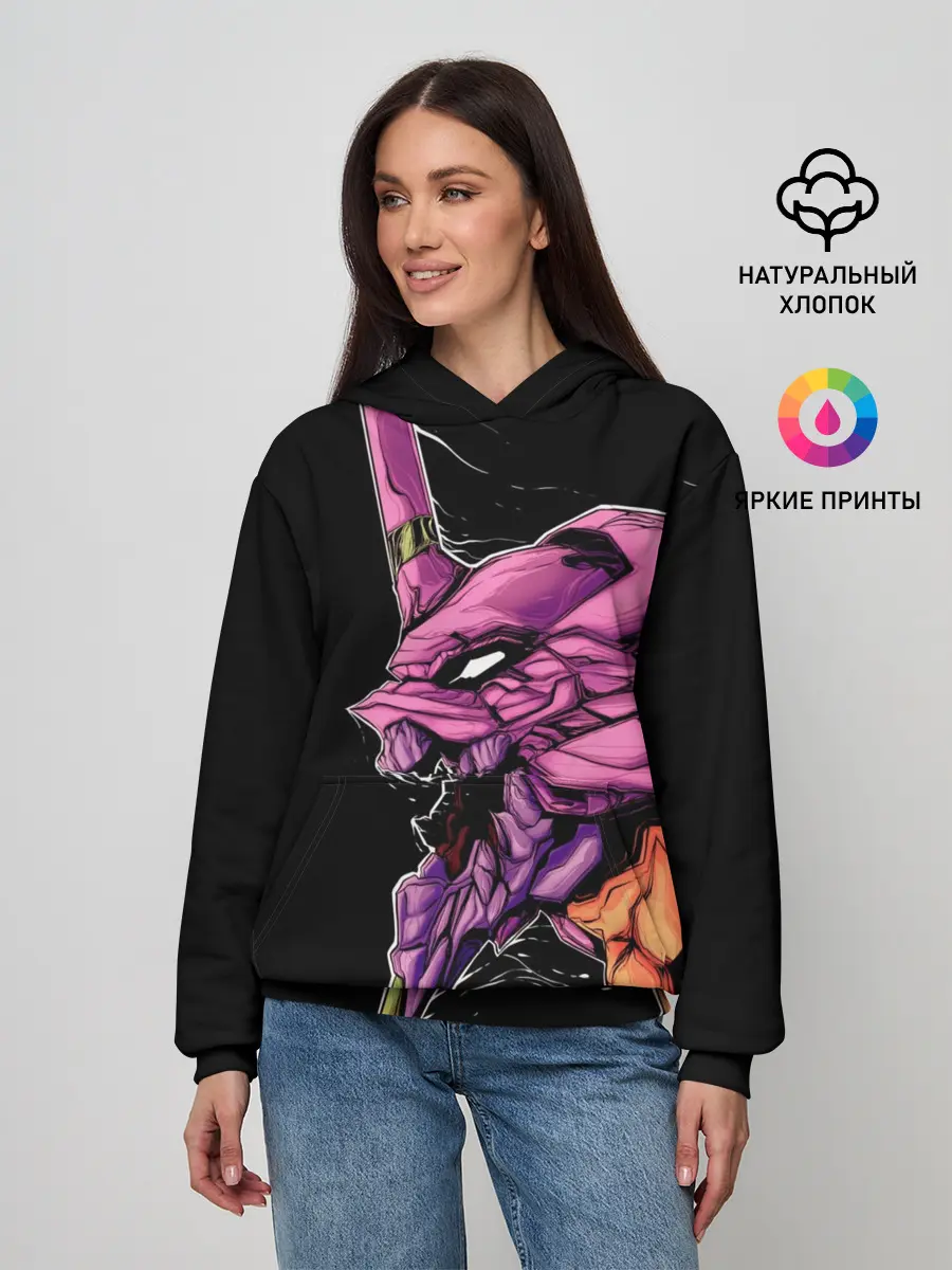 Женское худи / Evangelion. Eva 01