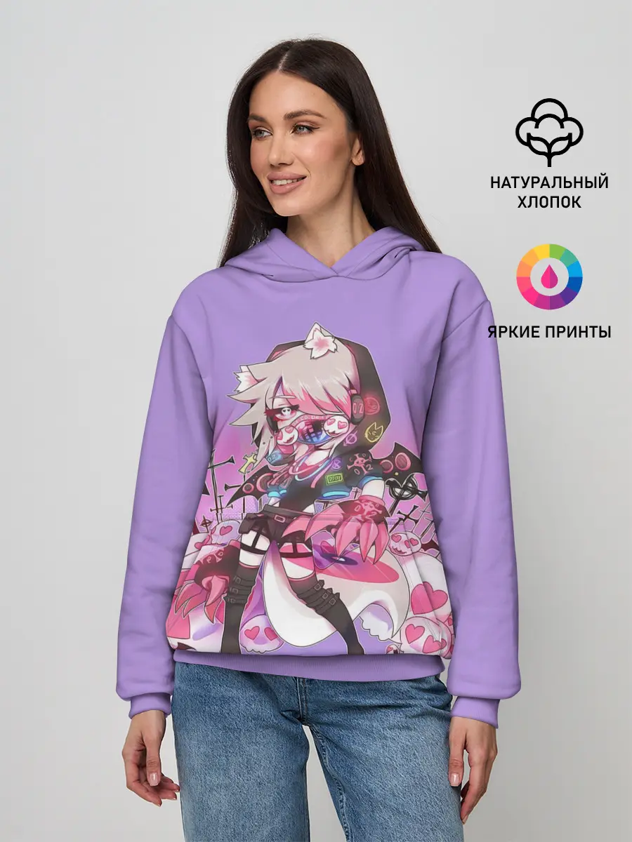 Женское худи / Gacha Club DJ Cry