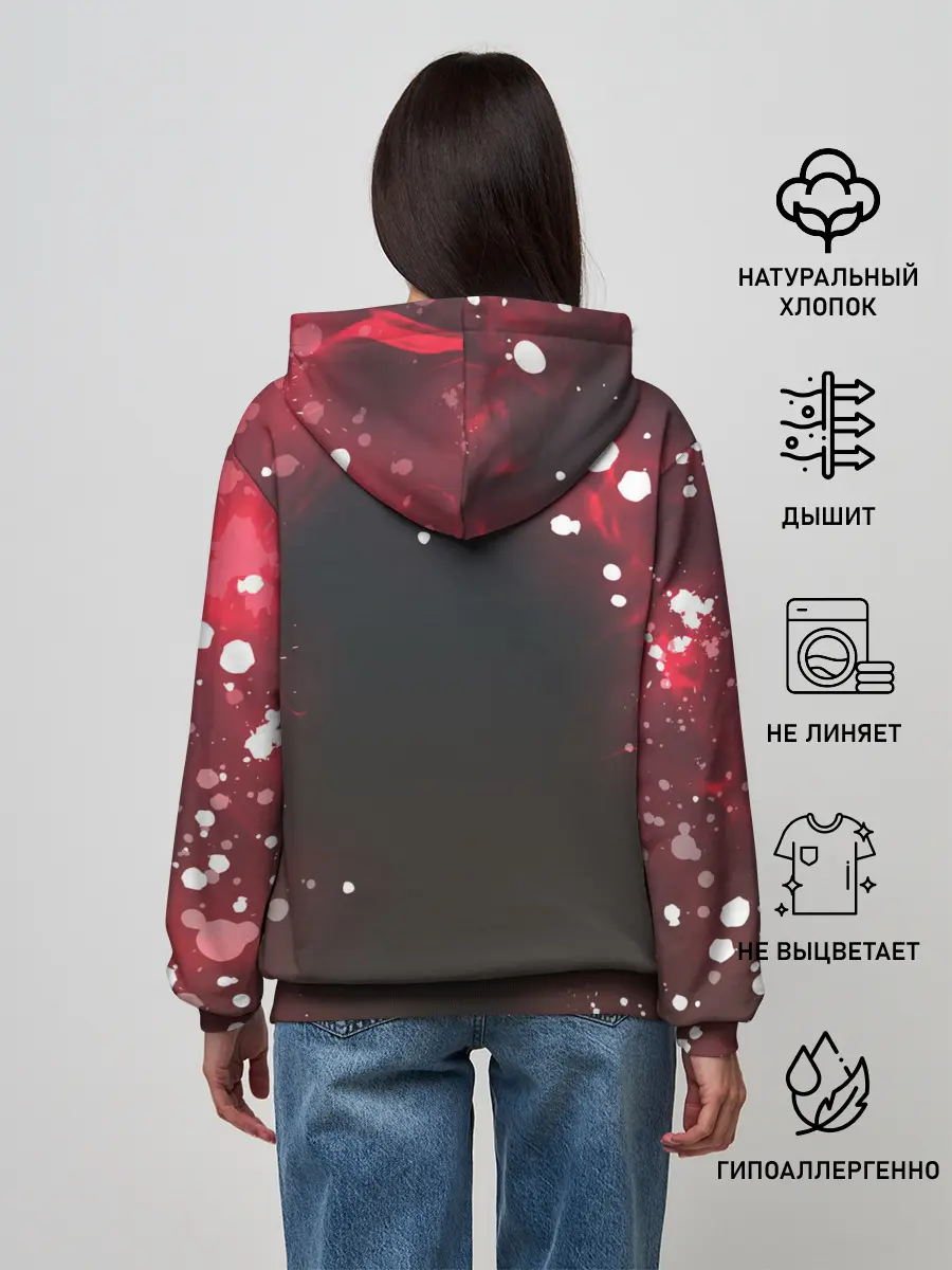 Женское худи / ТРЕУГОЛЬНИК | ОХРАНА