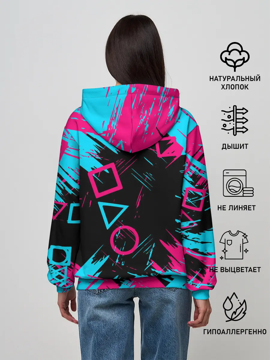 Женское худи / SQUID GAME | ИГРА В КАЛЬМАРА | DOLL,