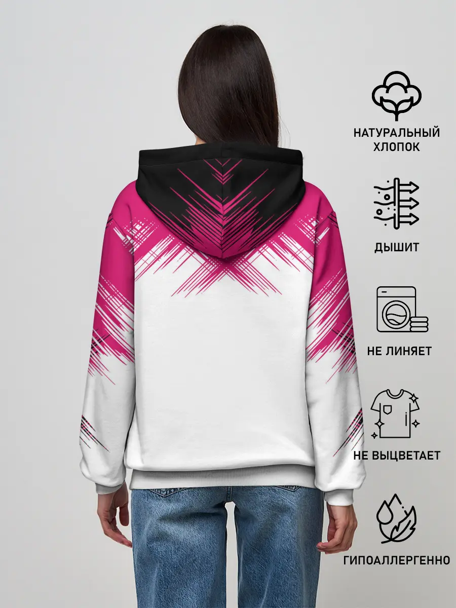 Женское худи / Игра в кальмара | геометрические фигуры,